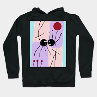 Kids Meet Half Way Stick Figure Hoodie